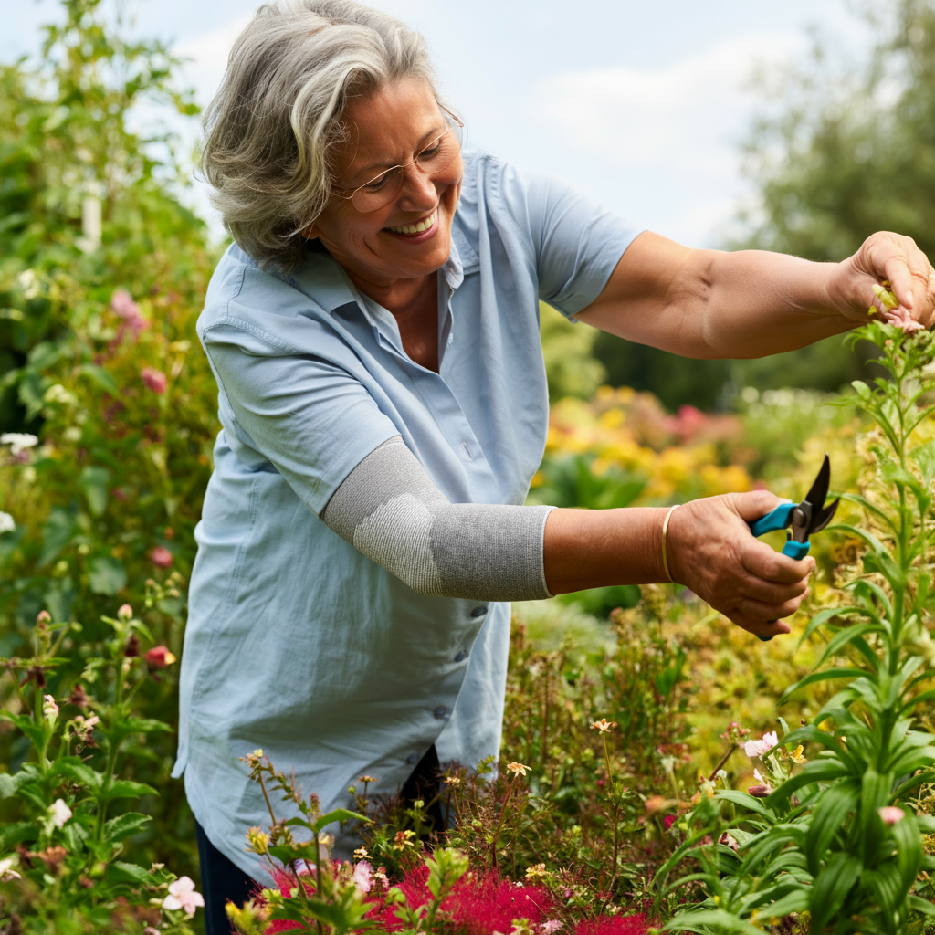 Bamboo Compression Elbow Sleeves | Gentle Support for Arthritis & Joint Pain