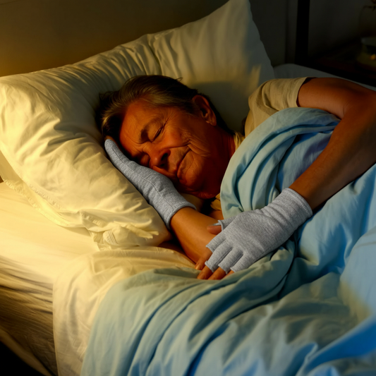 Bamboo Compression Gloves | Gentle Relief for Eczema & Sensitive Skin